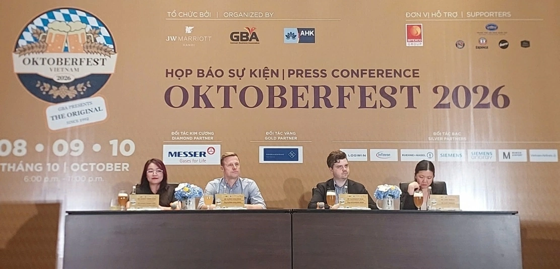 GBA Oktoberfest Vietnam 2026 brings authentic Bavarian Festival atmosphere to Hanoi GBA Oktoberfest Vietnam 2026 brings authentic Bavarian Festival atmosphere to Hanoi