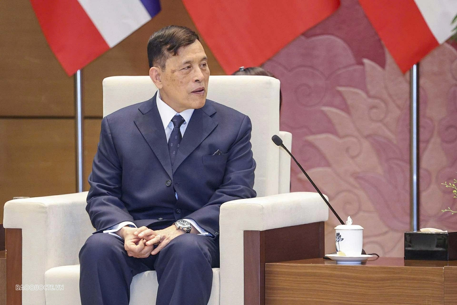 Party General Secretary, President To Lam hosts welcome ceremony for King and Queen of Thailand in Hanoi