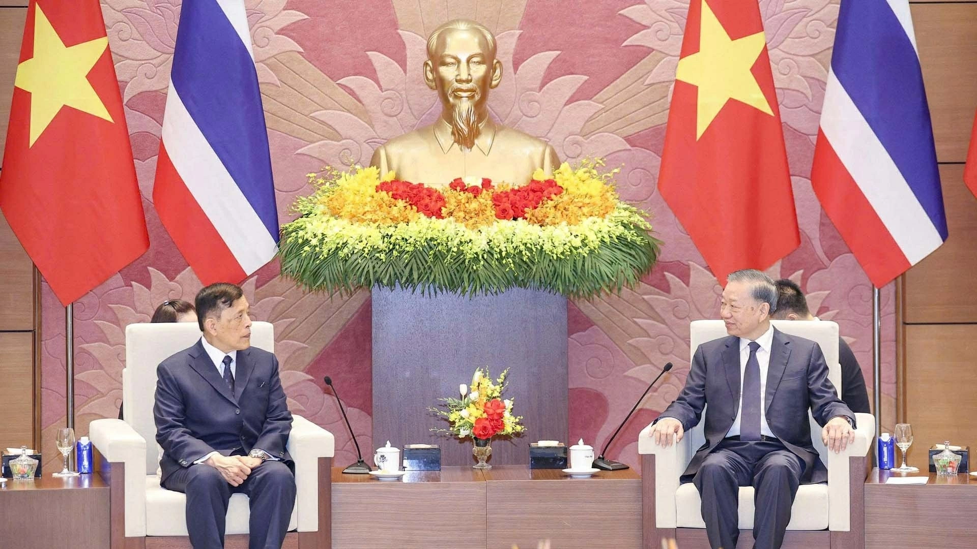 Party General Secretary, President To Lam: Vietnam attaches great importance to comprehensive cooperation with Thailand