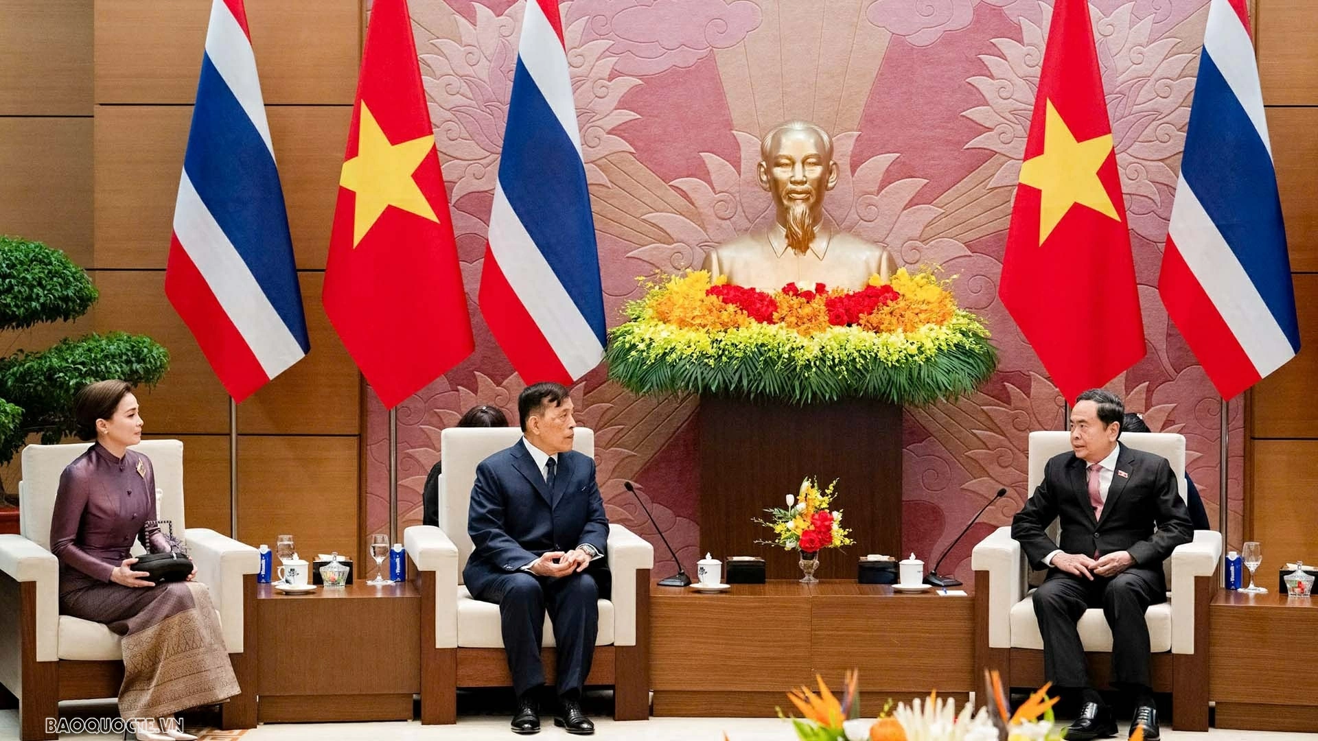 National Assembly President Tran Thanh Man meets with King of Thailand in Hanoi