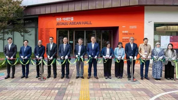 ASEAN Hall opens in Jeonju: New venue for ASEAN–ROK cultural diplomacy