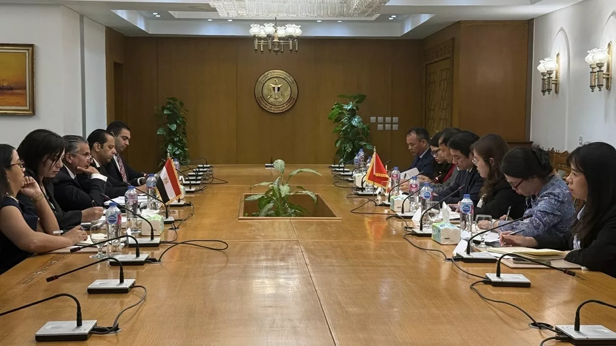 Deputy Foreign Minister Le Anh Tuan pays a working vist to Egypt