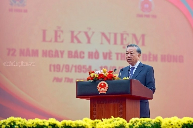 General Secretary, President To Lam attends ceremony marking 72 years since President Ho Chi Minh’s visit to Hung Kings Temple General Secretary, President To Lam attends ceremony marking 72 years since President Ho Chi Minh’s visit to Hung Kings Temple