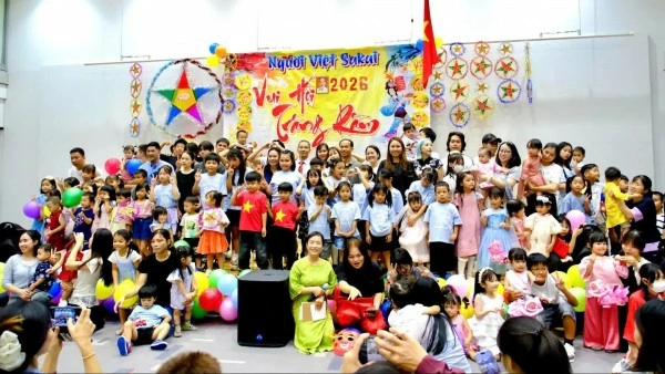 A warm Mid-Autumn Festival celebration for the Vietnamese community in Sakai, Japan