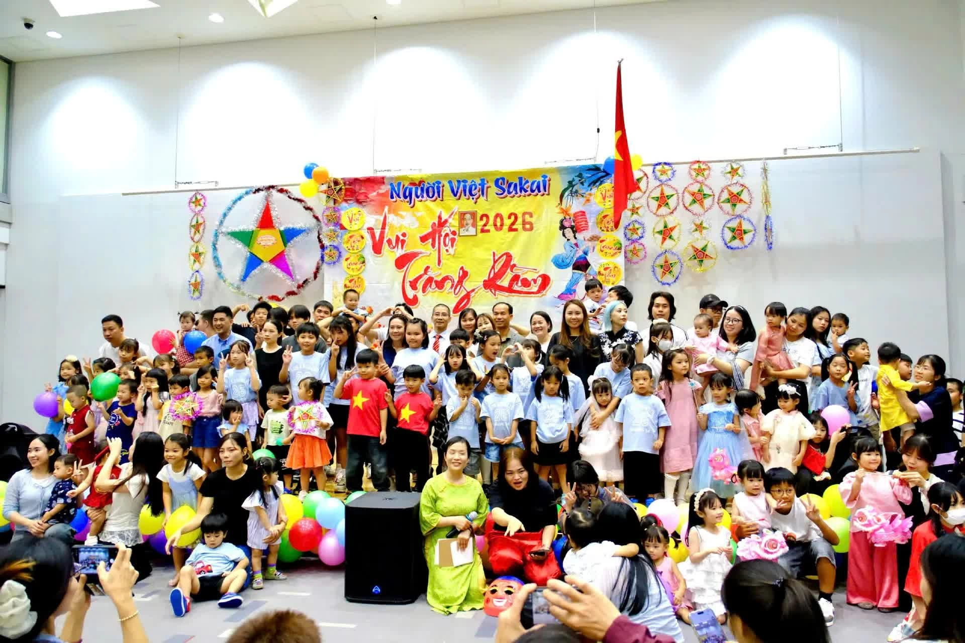 A warm Mid-Autumn Festival celebration for the Vietnamese community in Sakai, Japan