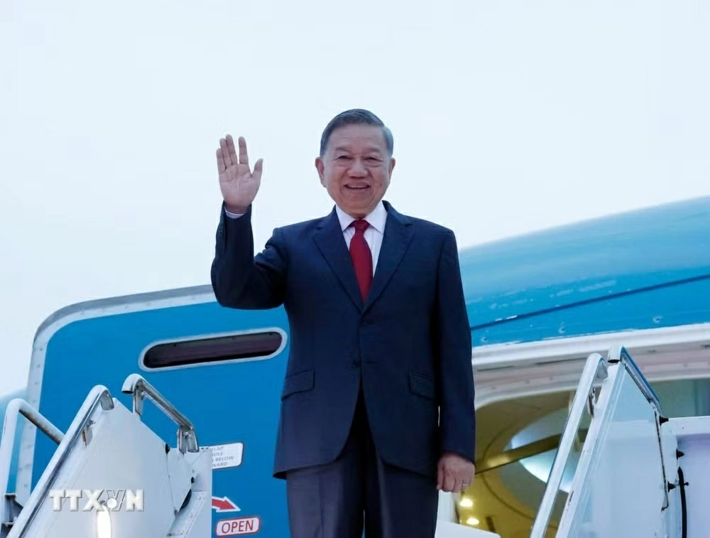 General Secretary, President To Lam arrives in New York for UNGA 81 high-level debate