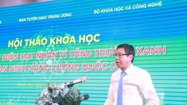 Seminar in Khanh Hoa: Nuclear power development key to green growth and national energy security