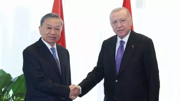 General Secretary, President To Lam meets with Turkish President on UNGA 81 occasion
