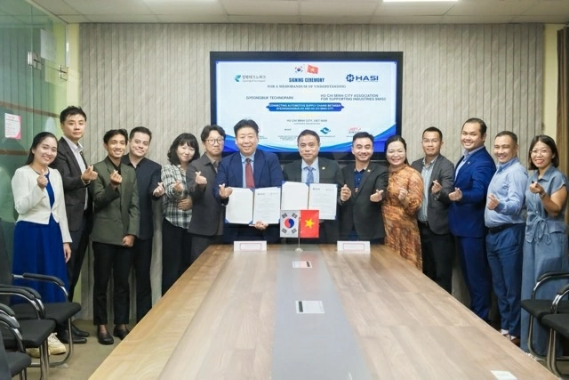 Ho Chi Minh City Supporting Industries Association Partners with Gyeongbuk Technopark of South Korea Ho Chi Minh City Supporting Industries Association Partners with Gyeongbuk Technopark of South Korea