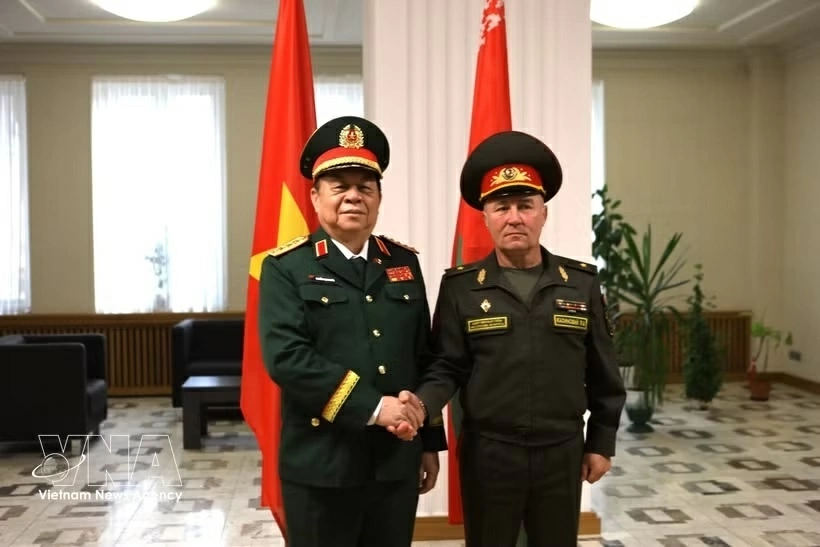 Vietnam, Belarus strengthen exchange of experience in military political education