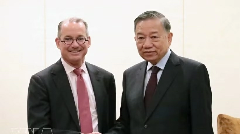 General Secretary, President To Lam calls for further support, cooperation from JPMorganChase, Visa