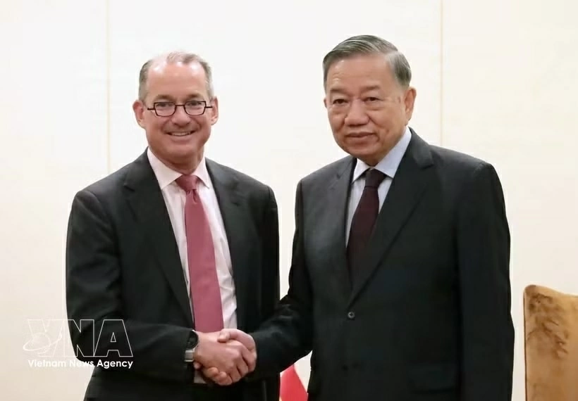 General Secretary, President To Lam calls for further support, cooperation from JPMorganChase, Visa