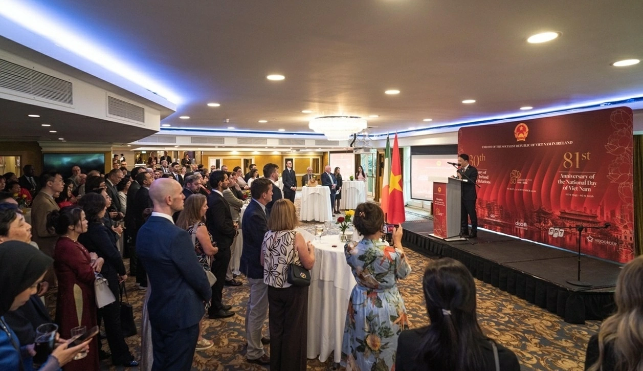 Celebration of Vietnam’s 81st National Day and 30th anniversary of Vietnam-Ireland diplomatic relations held in Dublin