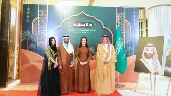 Deputy Foreign Minister Nguyen Minh Hang attends celebration of Saudi Arabia's 96th National Day