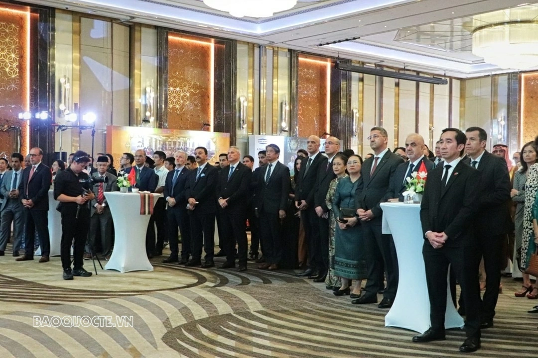 Deputy Foreign Minister Nguyen Minh Hang attends celebration of Saudi Arabia's 96th National Day