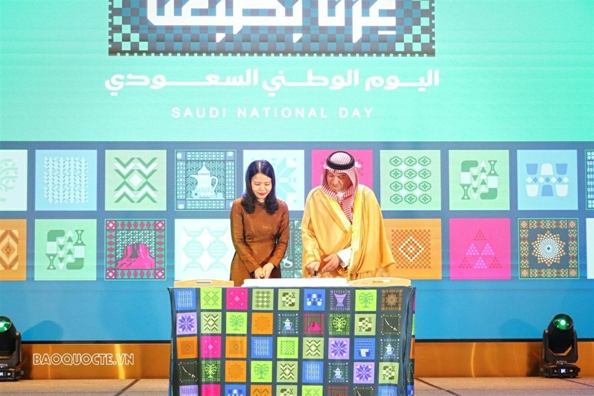 Deputy Foreign Minister Nguyen Minh Hang attends celebration of Saudi Arabia's 96th National Day