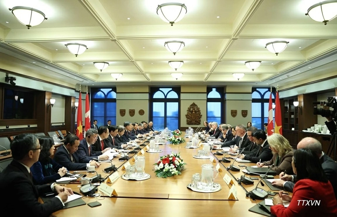 General Secretary, President To Lam holds talks with Canadian Prime Minister Mark Carney General Secretary, President To Lam holds talks with Canadian Prime Minister Mark Carney