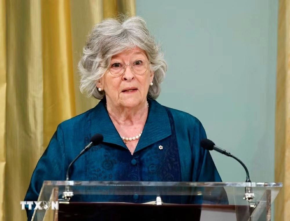 Governor General of Canada Louise Arbour hosts banquet for General Secretary, President To Lam