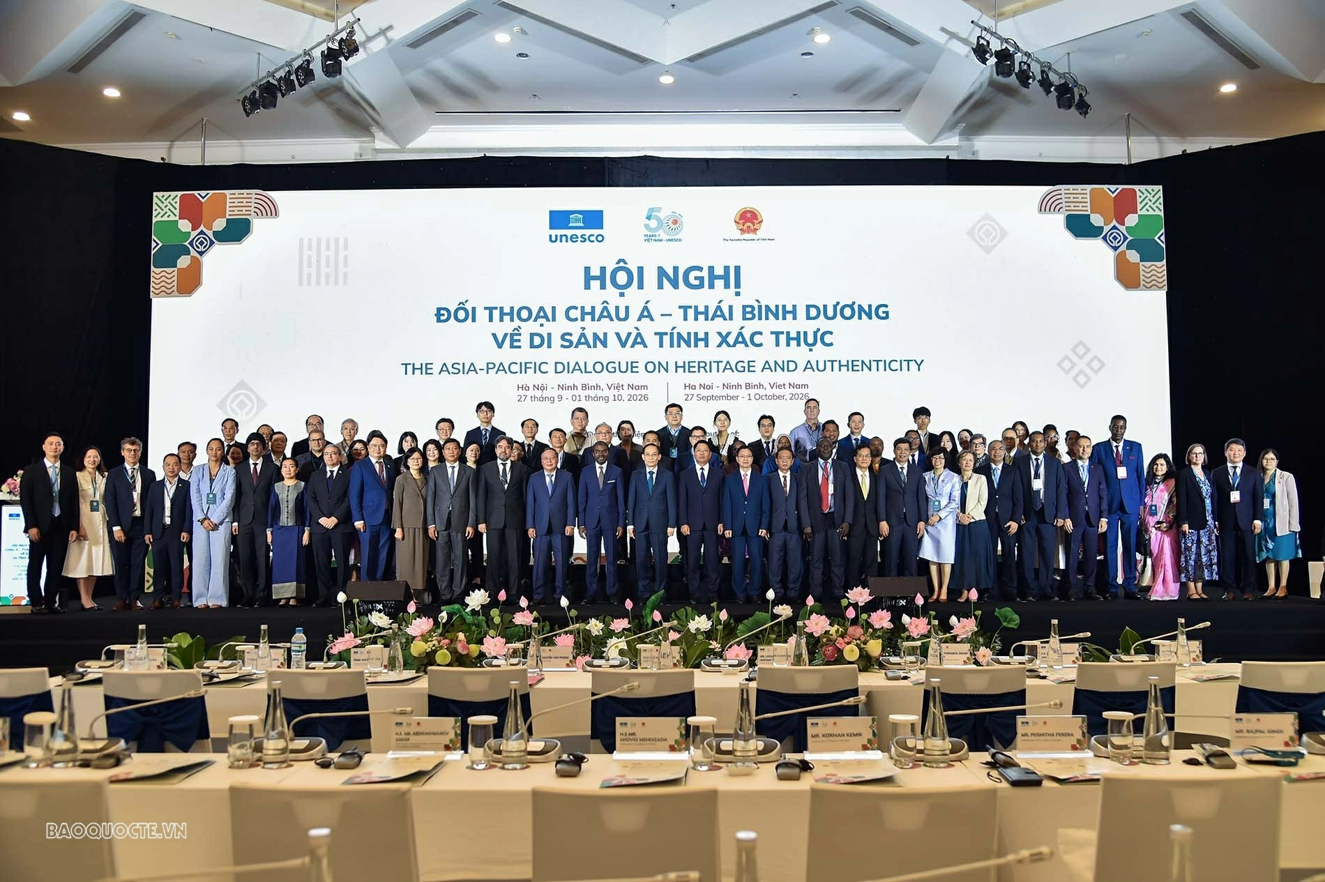 Foreign Minister Le Hoai Trung delivers opening speech at Asia-Pacific Dialogue on Heritage and Authenticity in Hanoi Foreign Minister Le Hoai Trung delivers opening speech at Asia-Pacific Dialogue on Heritage and Authenticity in Hanoi