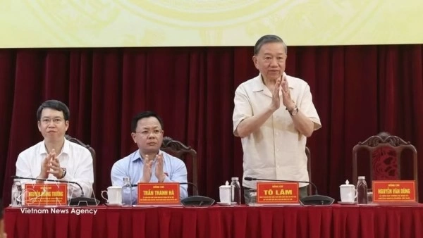 General Secretary, President To Lam requests Hanoi to develop rapidly, ensure quality, identity and better livability