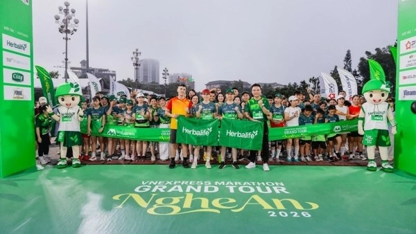 Herbalife Vietnam continues collaboration with VnExpress to promote Healthy Lifestyles for VnExpress Marathon Grand Tour Nghe An 2026