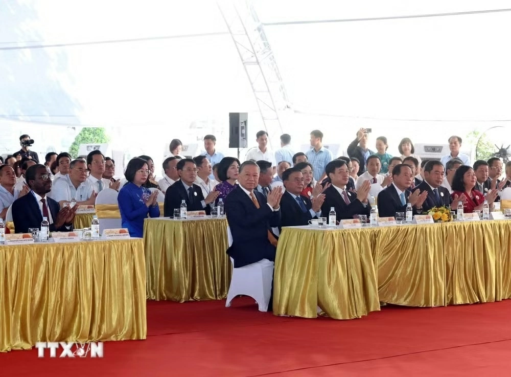 General Secretary, President To Lam attends groundbreaking ceremony for Kinh Thien Palace restoration project