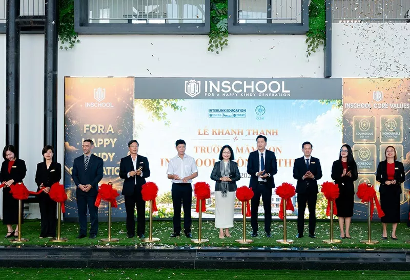 Trung Nguyen Legend inaugurates two international standard schools simultaneously in Coffee City