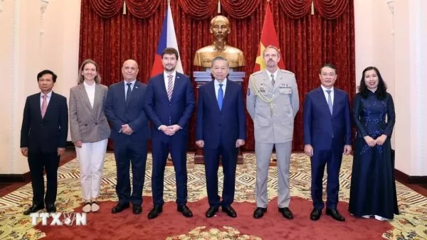 General Secretary, President To Lam receives Ambassadors to present Credentials