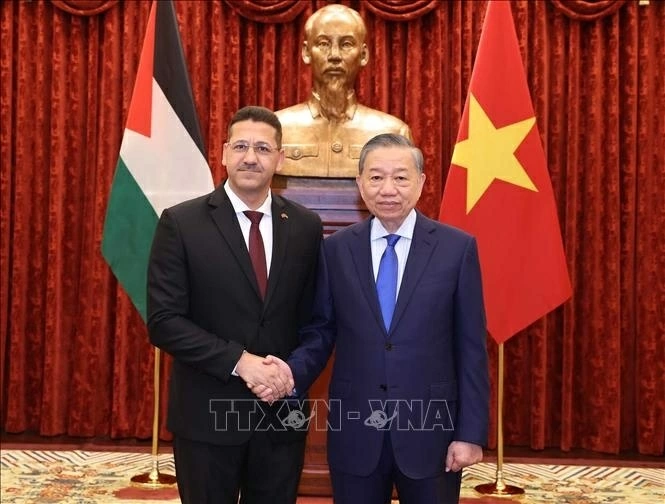 General Secretary, President To Lam receives Ambassadors to present Credentials
