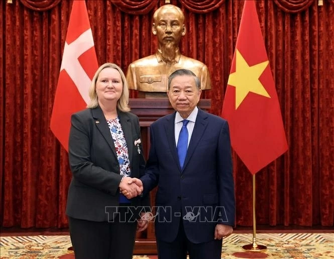 General Secretary, President To Lam receives Ambassadors to present Credentials