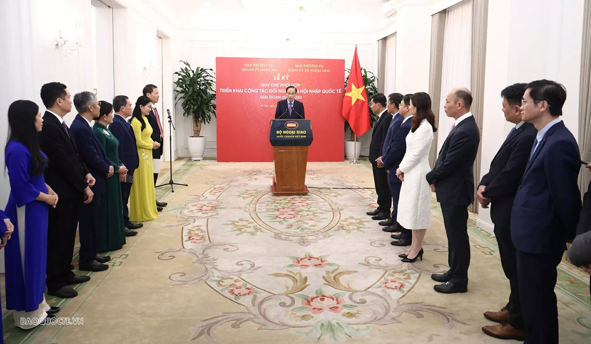 MOFA and Dong Nai City sign Coordination Regulation on foreign affairs and international integration for 2026-2030