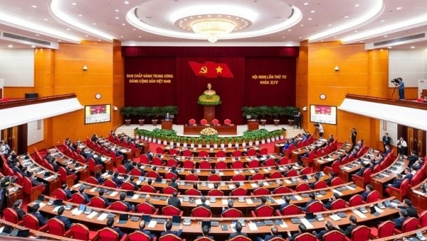 Fourth working day of 14th Party Central Committee's fourth plenum