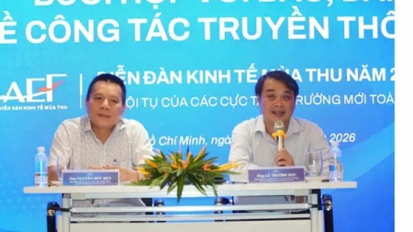 Autumn Economic Forum 2026: WEF co-branding for the first time, expanding Vietnam's connection to the global economic network