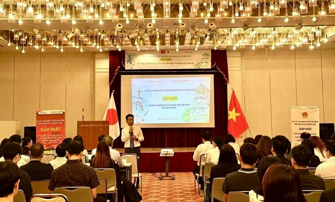 Strengthening ties among Vietnamese intellectuals in Kansai, promoting Vietnam-Japan cooperation in education, science, and technology Strengthening ties among Vietnamese intellectuals in Kansai, promoting Vietnam-Japan cooperation in education, science, and technology