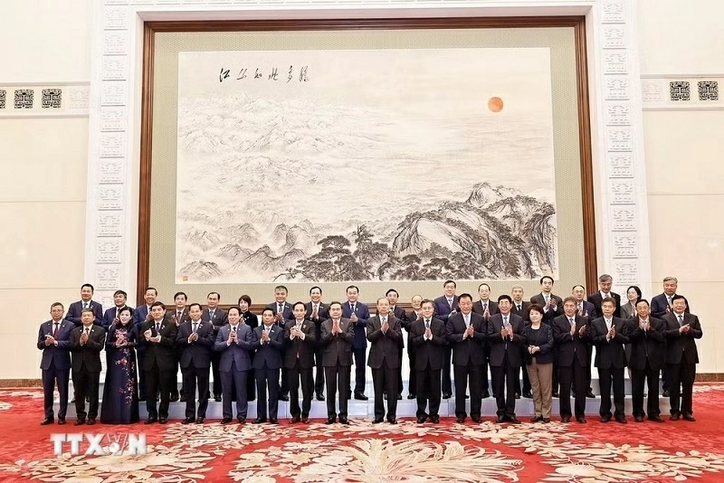 NA President Tran Thanh Man holds talks with NPC Chairman Zhao Leji to strengthen strategic trust, practical cooperation NA President Tran Thanh Man holds talks with NPC Chairman Zhao Leji to strengthen strategic trust, practical cooperation