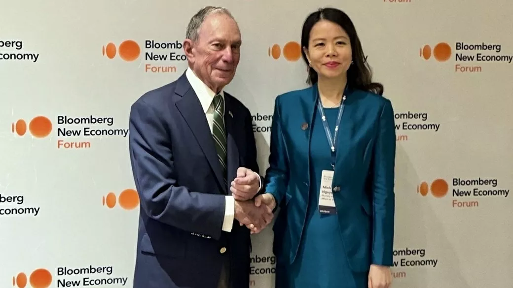 Deputy Foreign Minister Nguyen Minh Hang attends Bloomberg New Economy Forum 2026 in India