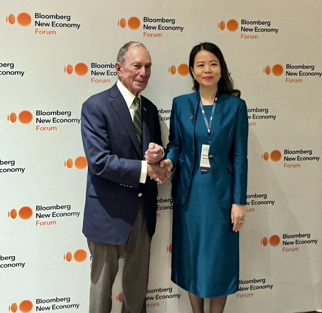 Deputy Foreign Minister Nguyen Minh Hang attends Bloomberg New Economy Forum 2026 in India Deputy Foreign Minister Nguyen Minh Hang attends Bloomberg New Economy Forum 2026 in India