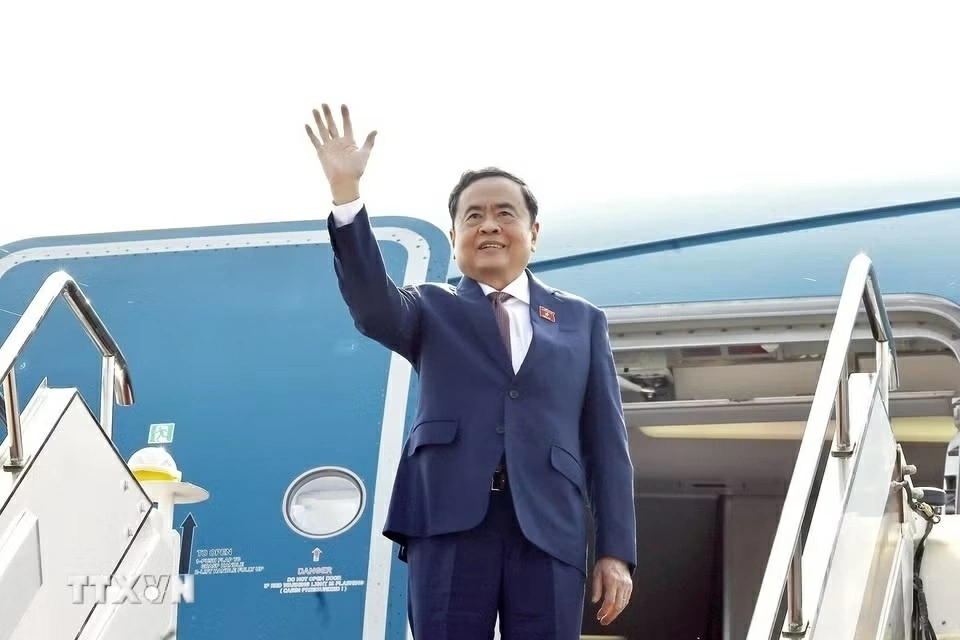 NA President Tran Thanh Man concludes official visit to China