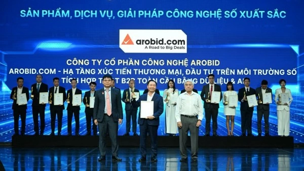 Arobid được vinh danh tại Giải thưởng Chuyển đổi số Việt Nam 2026