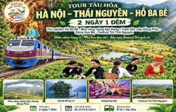 The Heritage Train: Bringing Thai Nguyen's tea culture closer to tourists