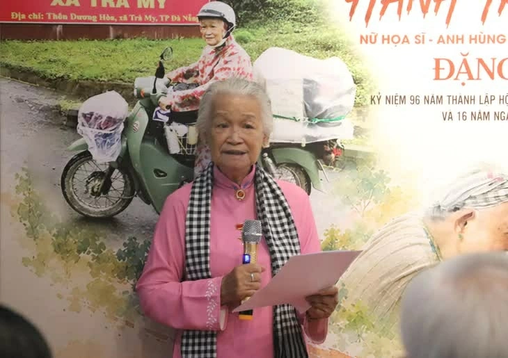 Artist Dang Ai Viet: Preserving the portraits of Heroic Mothers through the strokes of time
