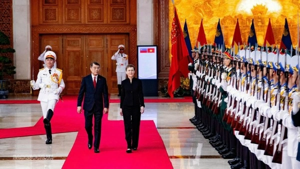 Welcome ceremony held for Liechtenstein Prime Minister Brigitte Haas in Hanoi