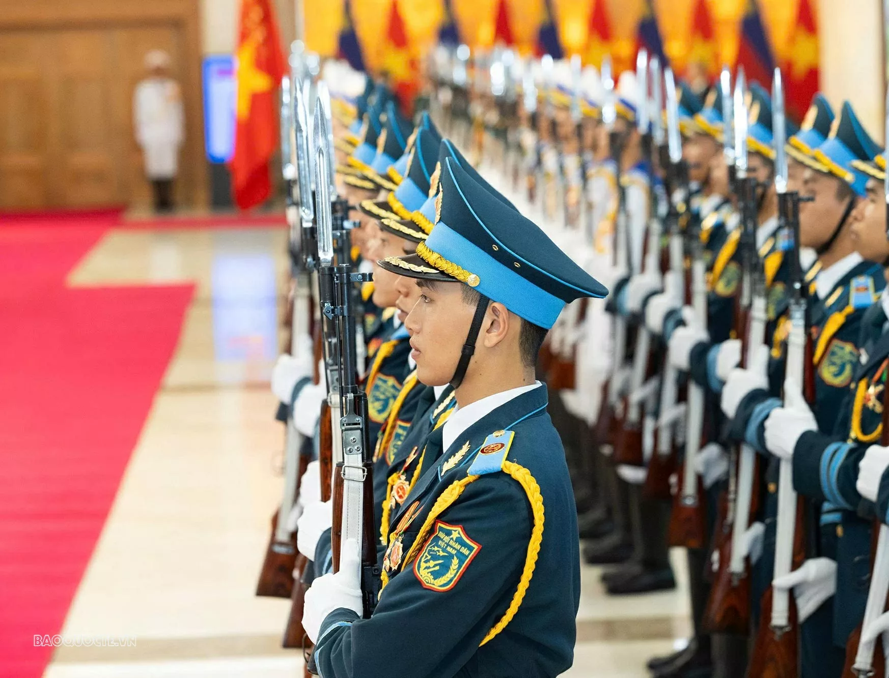 Welcome ceremony held for Liechtenstein Prime Minister Brigitte Haas in Hanoi Welcome ceremony held for Liechtenstein Prime Minister Brigitte Haas in Hanoi