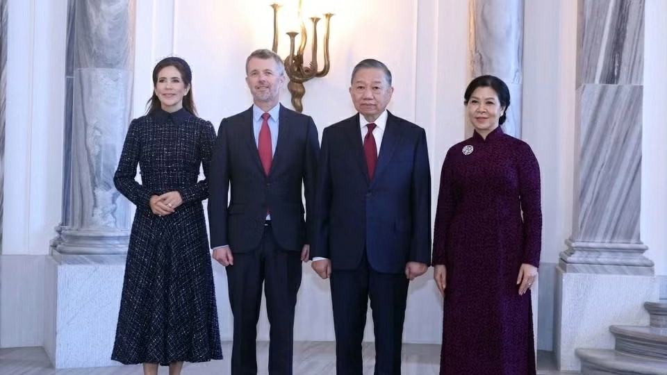 Vietnam treasures time-tested friendship, multifaceted cooperation with Denmark: General Secretary, President To Lam