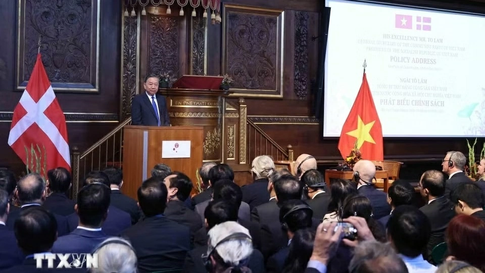 General Secretary, President To Lam's policy speech at University of Copenhagen