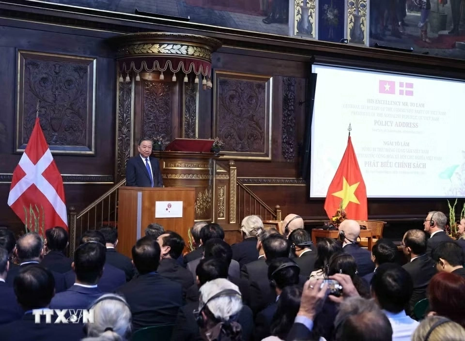 General Secretary, President To Lams policy speech at University of Copenhagen