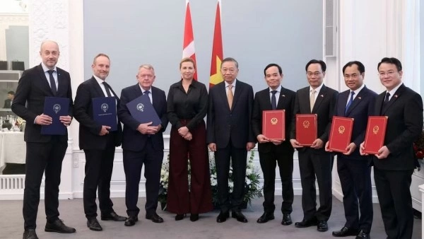 Vietnam, Denmark issue joint statement on establishment of Comprehensive Strategic Partnership