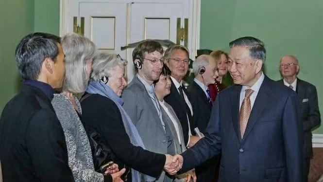 General Secretary, President To Lam hails friendship association's role in nurturing Vietnam–Denmark ties