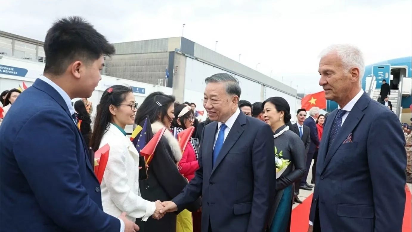 General Secretary, President To Lam begins official visits to EU, Belgium