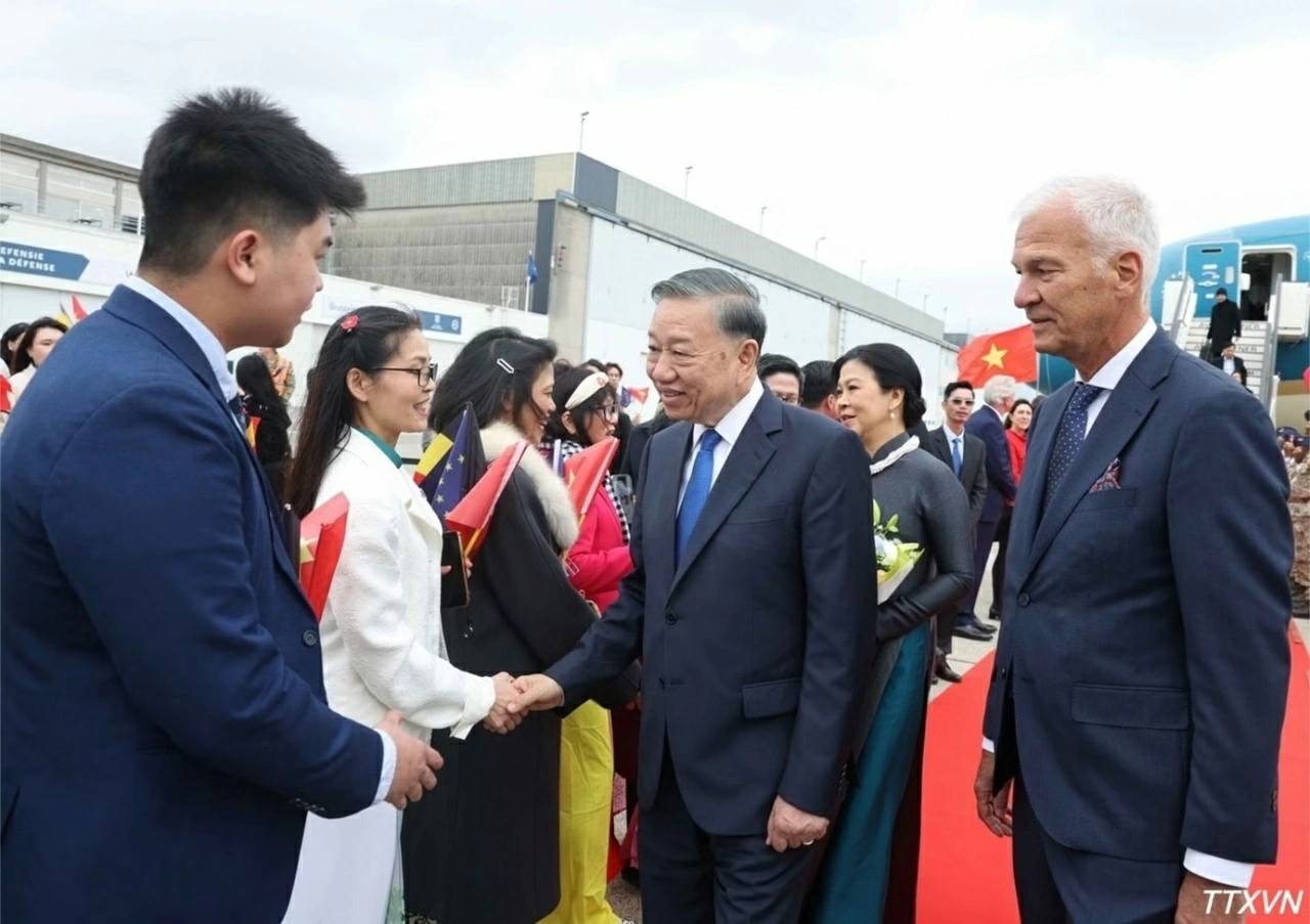 General Secretary, President To Lam begins official visits to EU, Belgium General Secretary, President To Lam begins official visits to EU, Belgium
